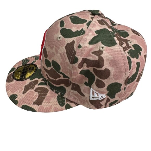 New Era Boston Red Sox 2004 World Series Side Patch 59Fifty Fitted Hat 7 1/4 NWT - Picture 4 of 9